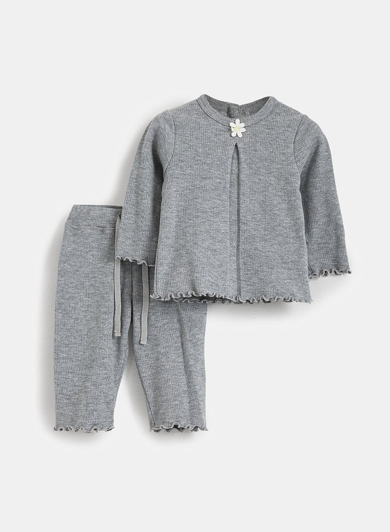 Junior Baby Girls Pyjama Set - Image 1